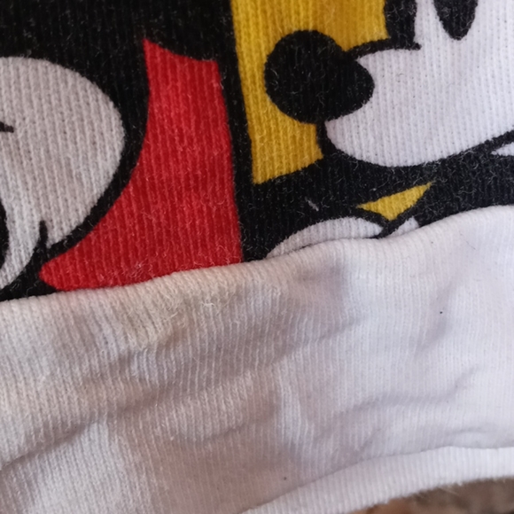 Disney mickey mouse crop sweater longsleeve top - Picture 2 of 5